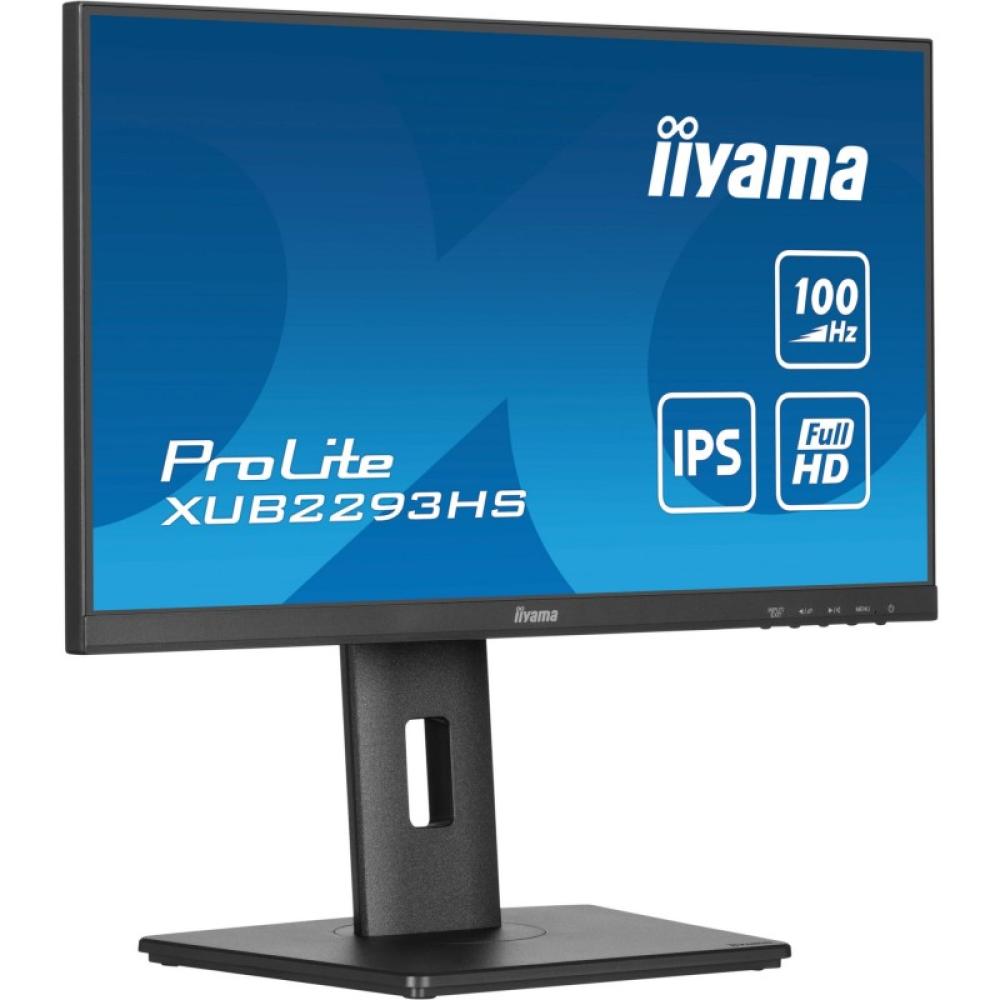 iiyama - ProLite XUB2293HS-B6 pantalla para PC 54,6 cm (21.5") 1920 x 1080 Pixeles Full HD LED Negro