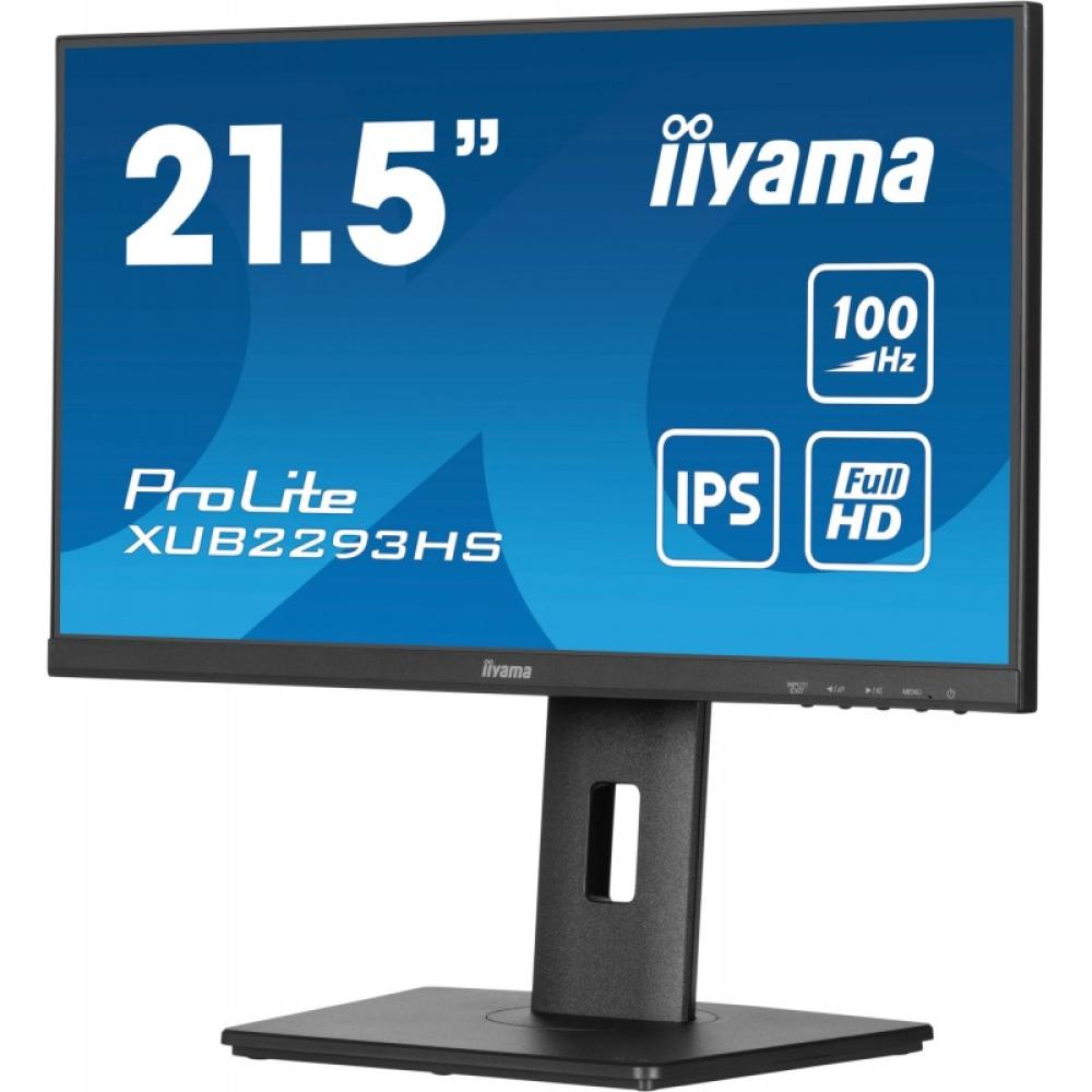 iiyama - ProLite XUB2293HS-B6 pantalla para PC 54,6 cm (21.5") 1920 x 1080 Pixeles Full HD LED Negro