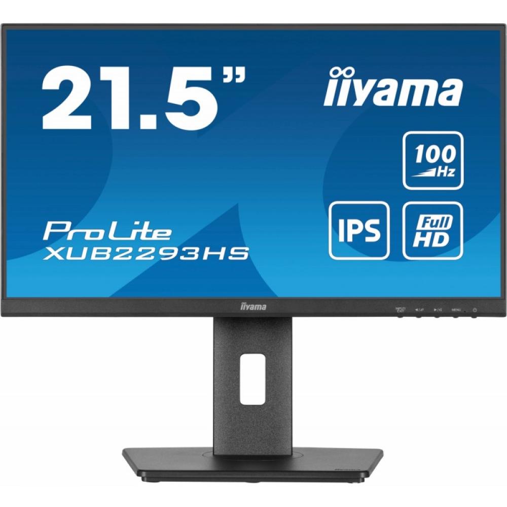 iiyama - ProLite XUB2293HS-B6 pantalla para PC 54,6 cm (21.5") 1920 x 1080 Pixeles Full HD LED Negro