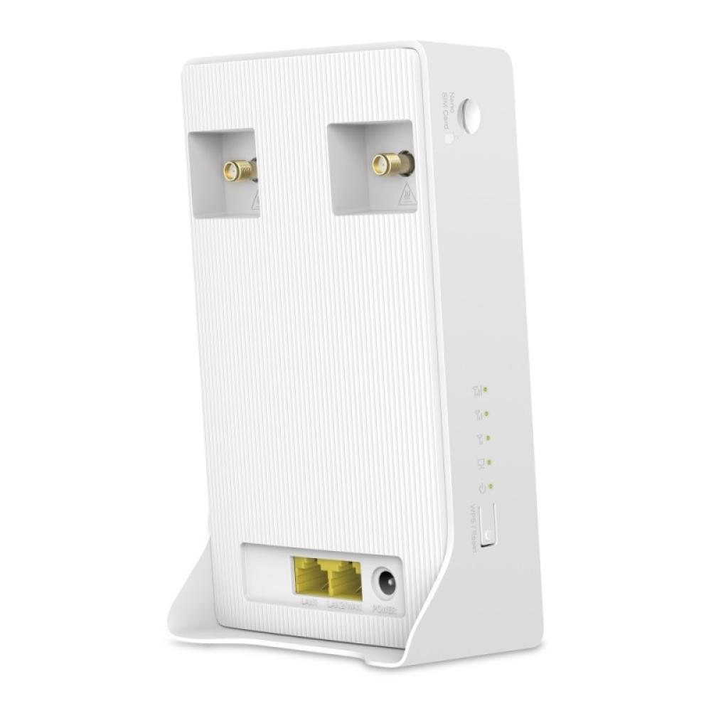 Mercusys - MB130-4G router inalámbrico Ethernet Doble banda (2,4 GHz / 5 GHz) Blanco
