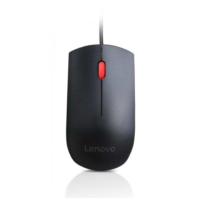 Lenovo - 4Y50R20863 ratón Oficina Ambidextro USB tipo A Óptico 1600 DPI