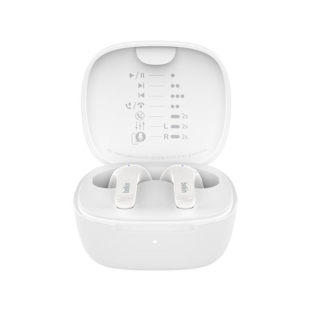 Belkin - SoundForm Motion Auriculares True Wireless Stereo (TWS) Dentro de oído Llamadas/Música/Deporte/Uso diario Bluetooth Bla