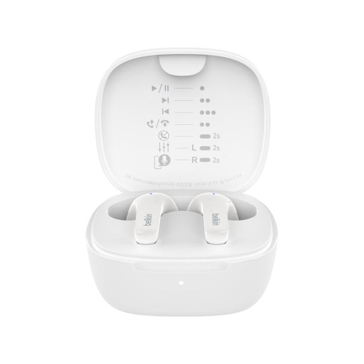 Belkin - SoundForm Motion Auriculares True Wireless Stereo (TWS) Dentro de oído Llamadas/Música/Deporte/Uso diario Bluetooth Bla