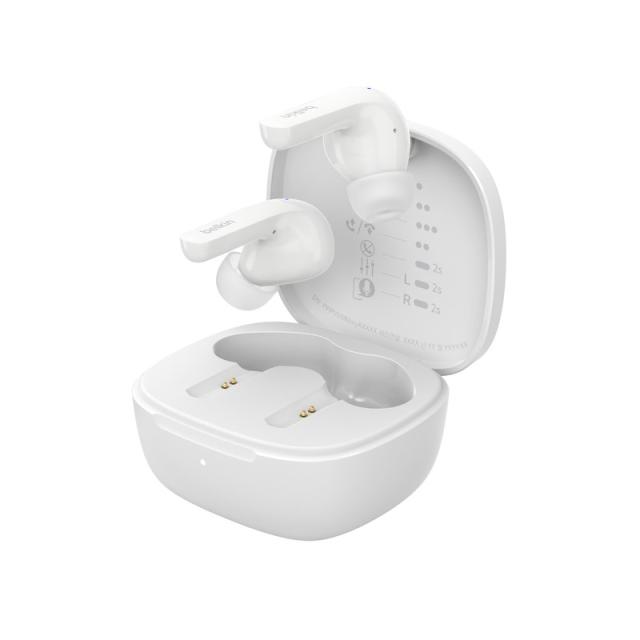 Belkin - SoundForm Motion Auriculares True Wireless Stereo (TWS) Dentro de oído Llamadas/Música/Deporte/Uso diario Bluetooth Bla