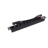 Phasak - Regleta 19" 8 tomas SFO C14 con interruptor 3 m - BNS 1520
