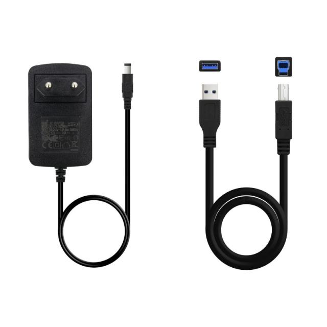 TooQ - DOCK STATION SATA 2.5/3.5 A USB 3.0 CLONE OTB NEGRO