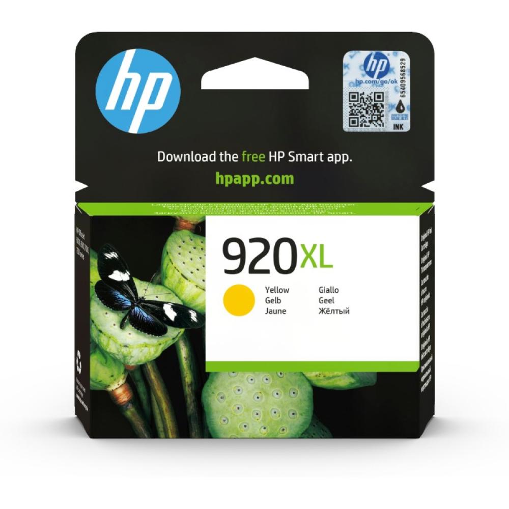 HP - Cartucho de tinta original 920XL de alta capacidad amarillo
