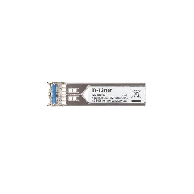 D-Link - DIS-S302SX red modulo transceptor Fibra óptica 1000 Mbit/s mini-GBIC