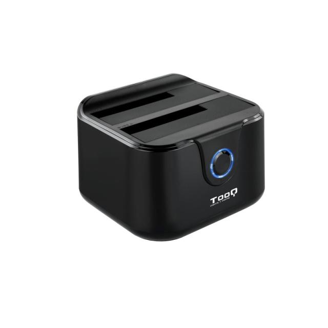 TooQ - DOCK STATION SATA 2.5/3.5 A USB 3.0 CLONE OTB NEGRO