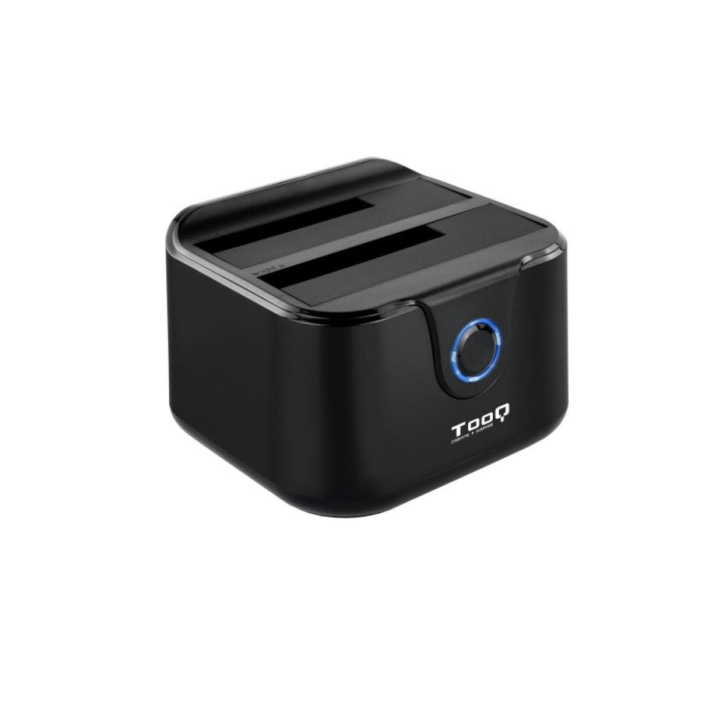 TooQ - DOCK STATION SATA 2.5/3.5 A USB 3.0 CLONE OTB NEGRO