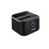 TooQ - DOCK STATION SATA 2.5/3.5 A USB 3.0 CLONE OTB NEGRO