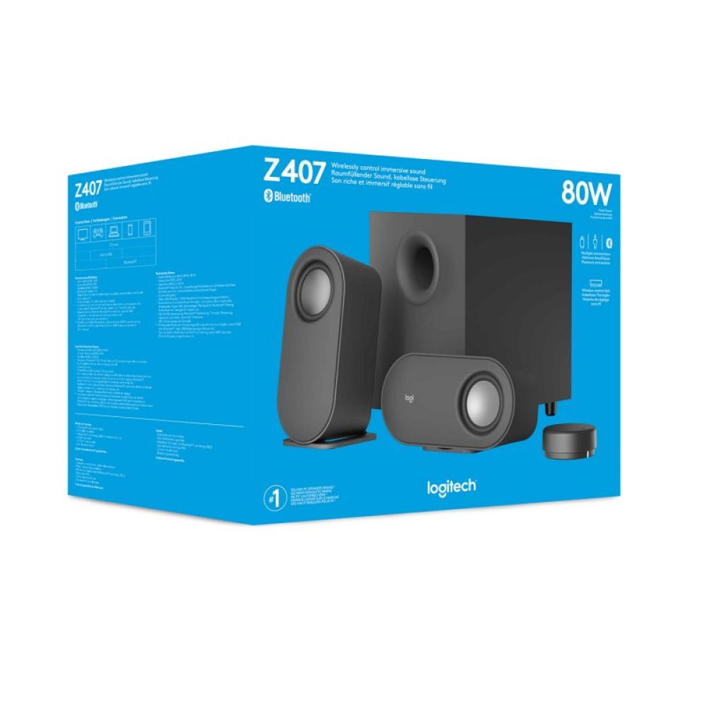 Logitech - 980-001348 conjunto de altavoces 40 W Universal Grafito 2.1 canales 10 W Bluetooth