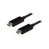 StarTech.com - Cable de 1m USB-C a USB-C - USB 3.1 (10Gbps) - 4K - USB-IF - de Carga y Sincronización - Cable USB Tipo C a USB T