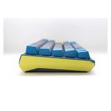 Ducky - One 3 SF teclado Juego USB Azul, Gris, Amarillo