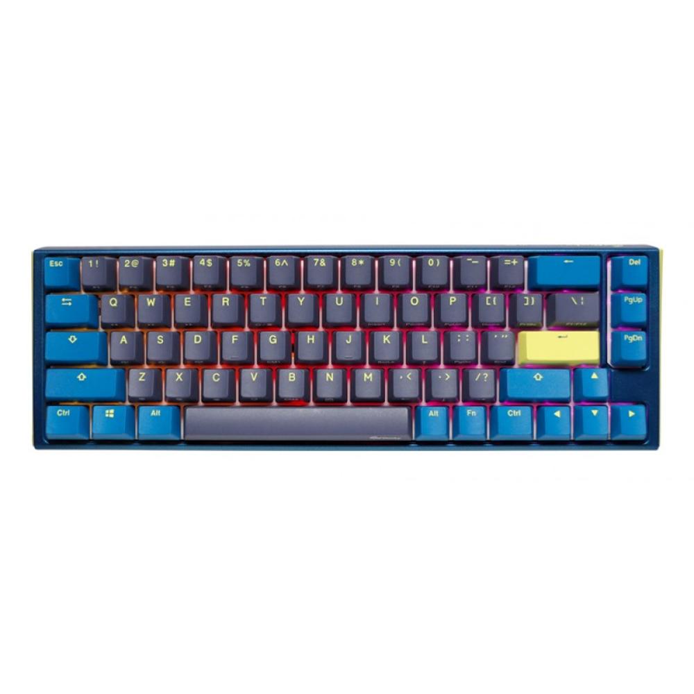 Ducky - One 3 SF teclado Juego USB Azul, Gris, Amarillo