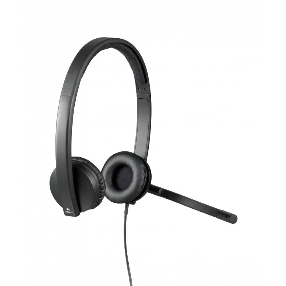 Logitech - H570e Auriculares Alámbrico Diadema Oficina/Centro de llamadas USB tipo A Negro