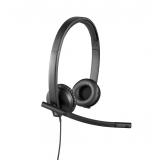 Logitech - H570e Auriculares Alámbrico Diadema Oficina/Centro de llamadas USB tipo A Negro