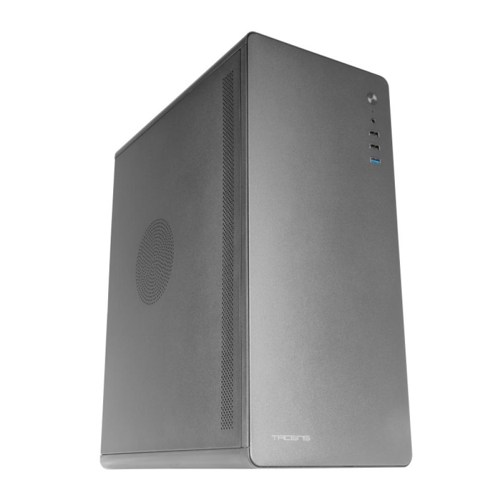 Tacens - ENSIS, Caja PC ATX, Diseño Completamente Metálico, Estructura Robusta Ultrarresistente, Semitorre con Ventilad - 2ENSIS