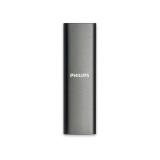 Philips - FM02SS030P/00 unidad externa de estado sólido 2 TB USB Tipo C 3.2 Gen 1 (3.1 Gen 1) Gris