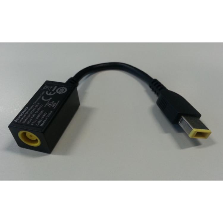 Lenovo - ThinkPad Slim Power Conversion Cable Negro