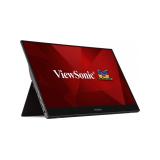 Viewsonic - TD1655 pantalla para PC 39,6 cm (15.6") 1920 x 1080 Pixeles Full HD LED Pantalla táctil Multi-usuario Negro, Plata