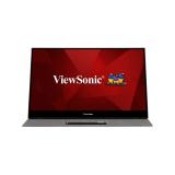 Viewsonic - TD1655 pantalla para PC 39,6 cm (15.6") 1920 x 1080 Pixeles Full HD LED Pantalla táctil Multi-usuario Negro, Plata