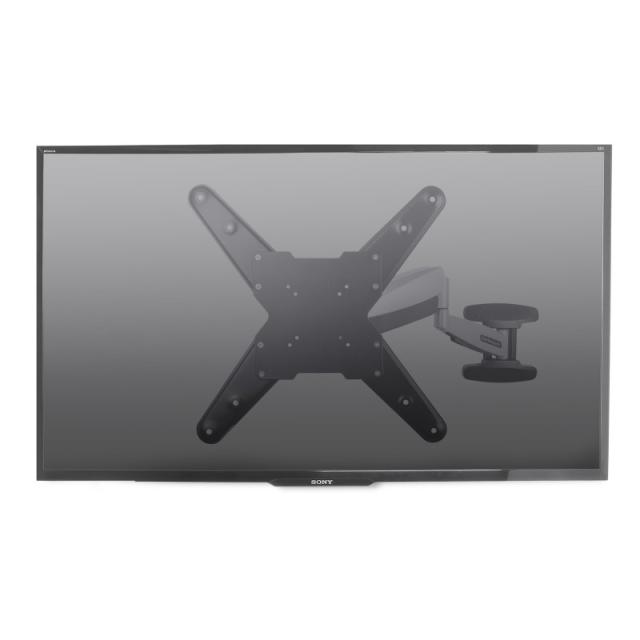 StarTech.com - Soporte VESA de Pared para TV de 23 a 55 Pulgadas - Soporte Mural VESA - Ajustable con Movimiento Total - Brazo C