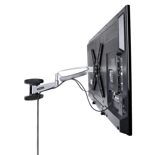 StarTech.com - Soporte VESA de Pared para TV de 23 a 55 Pulgadas - Soporte Mural VESA - Ajustable con Movimiento Total - Brazo C