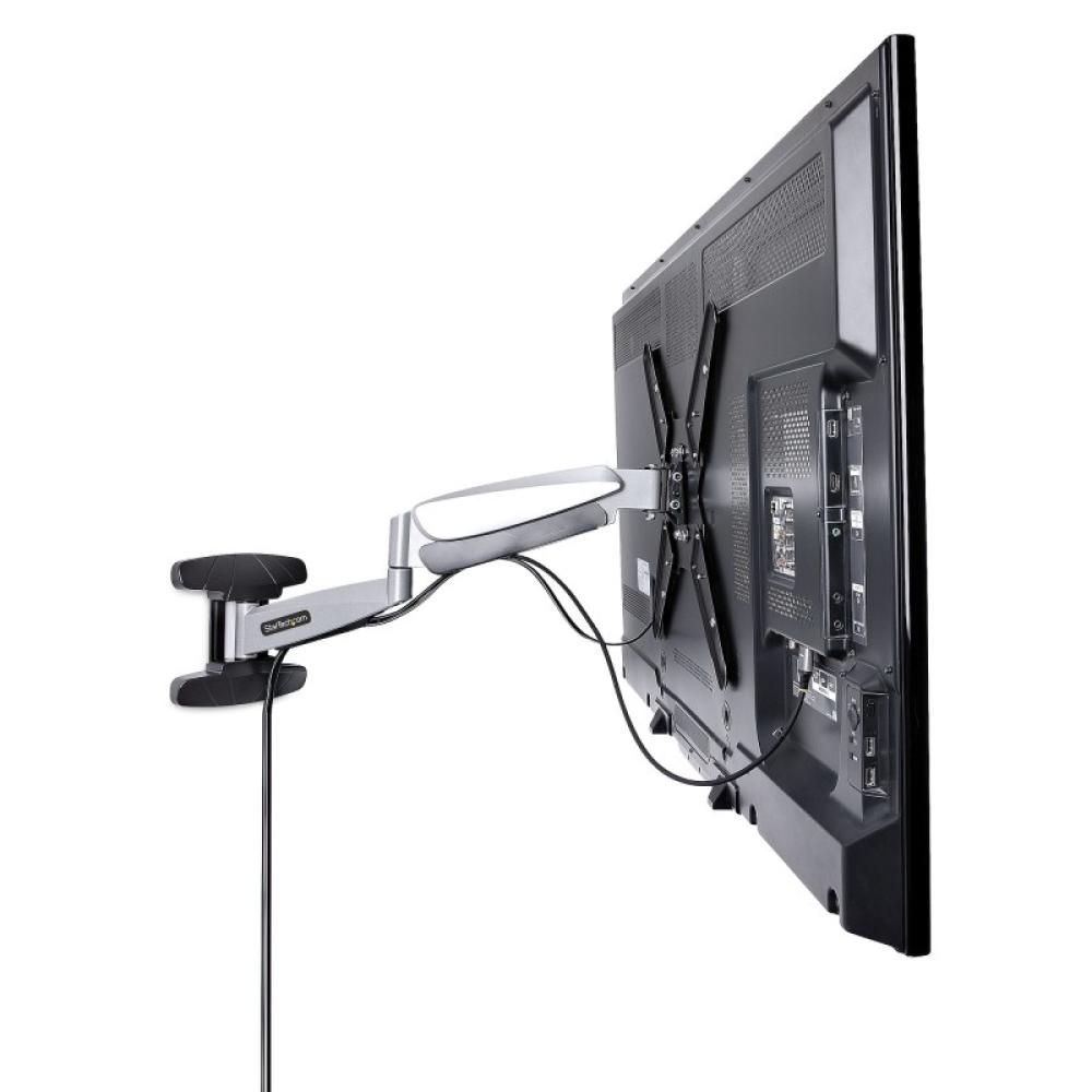 StarTech.com - Soporte VESA de Pared para TV de 23 a 55 Pulgadas - Soporte Mural VESA - Ajustable con Movimiento Total - Brazo C