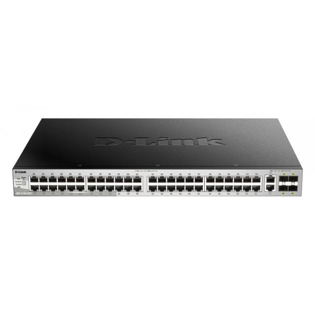 D-Link - DGS-3130-54TS/E switch Gestionado L3 Gigabit Ethernet (10/100/1000) Gris