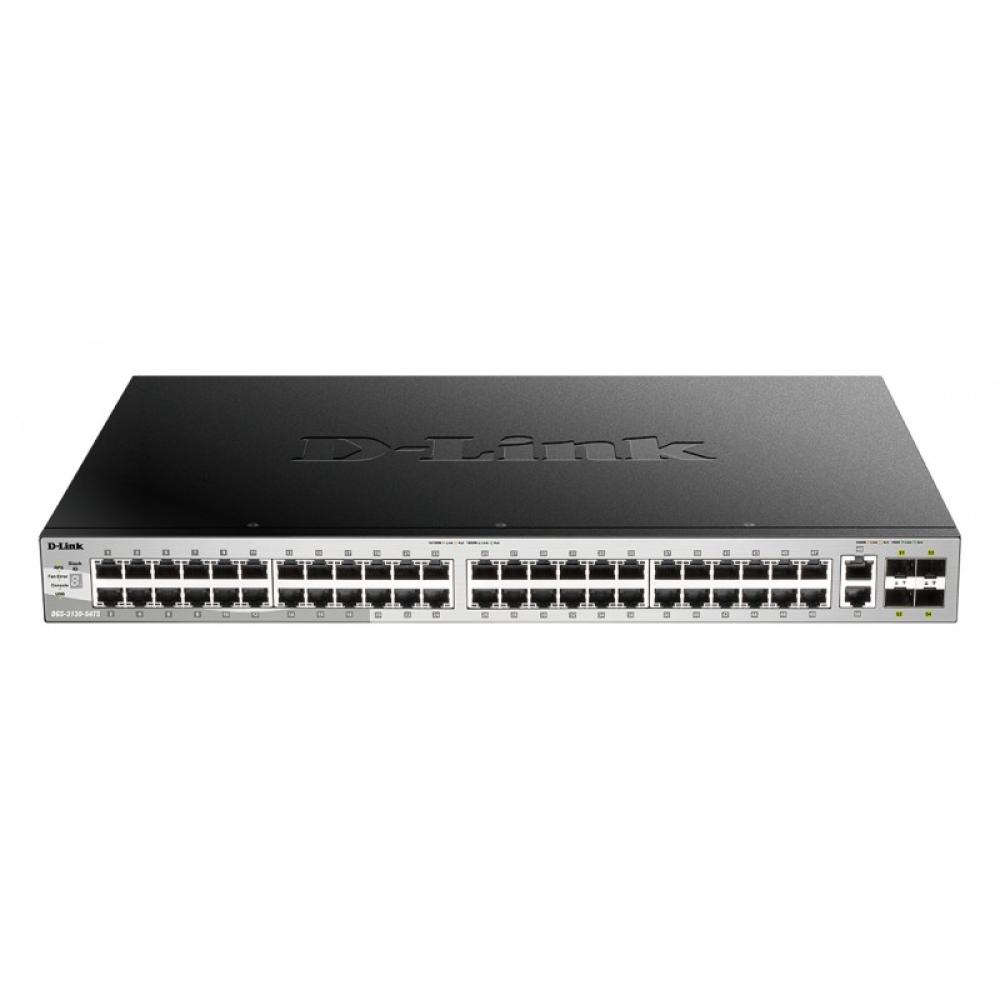 D-Link - DGS-3130-54TS/E switch Gestionado L3 Gigabit Ethernet (10/100/1000) Gris