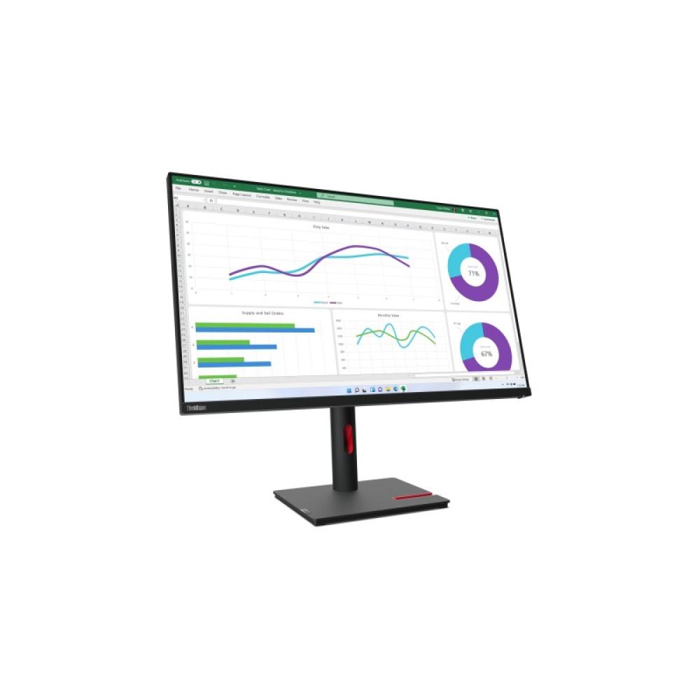 Lenovo - ThinkVision T32h-30 LED display 80 cm (31.5") 2560 x 1440 Pixeles Quad HD Negro