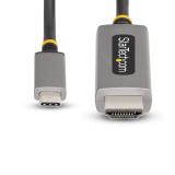 StarTech.com - 136B-USBC-HDMI213M adaptador de cable de vídeo 3 m USB Tipo C HDMI tipo A (Estándar) Gris