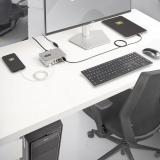 StarTech.com - 10G5A2CS-USB-C-HUB hub de interfaz USB 3.2 Gen 2 (3.1 Gen 2) Type-C 10000 Mbit/s Plata