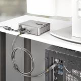 StarTech.com - 10G5A2CS-USB-C-HUB hub de interfaz USB 3.2 Gen 2 (3.1 Gen 2) Type-C 10000 Mbit/s Plata