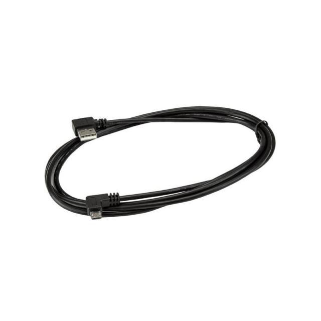 StarTech.com - Cable de 2m Micro USB con conector acodado a la derecha