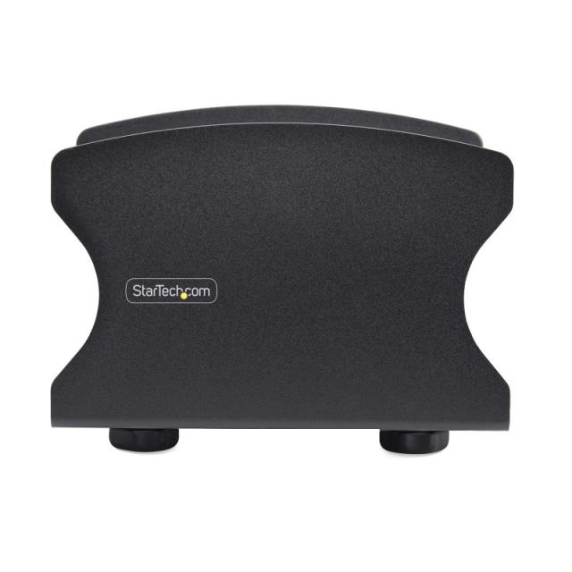 StarTech.com - Bracket Soporte de Montaje en Pared para PC - Soporta CPU de hasta 18kg - Ajustes sin Herramientas de 5cm a 20cm