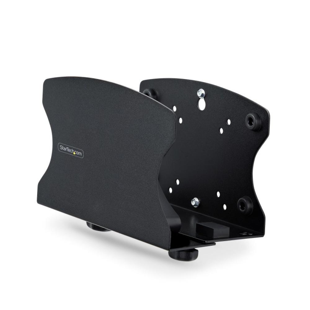 StarTech.com - Bracket Soporte de Montaje en Pared para PC - Soporta CPU de hasta 18kg - Ajustes sin Herramientas de 5cm a 20cm