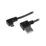 StarTech.com - Cable de 2m Micro USB con conector acodado a la derecha