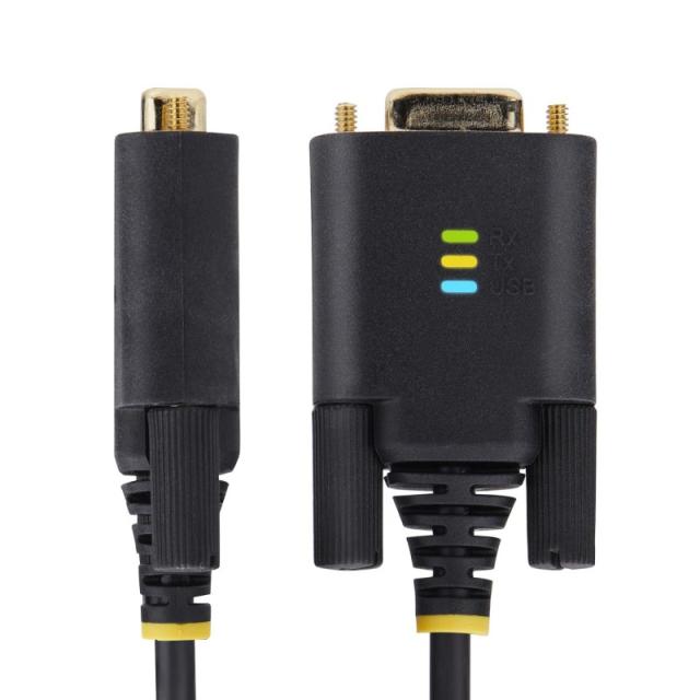 StarTech.com - 2P6FFC-USB-SERIAL cambiador de género para cable USB-A 2 x DB-9 RS-232 Negro, Gris