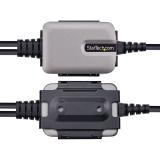 StarTech.com - 2P6FFC-USB-SERIAL cambiador de género para cable USB-A 2 x DB-9 RS-232 Negro, Gris