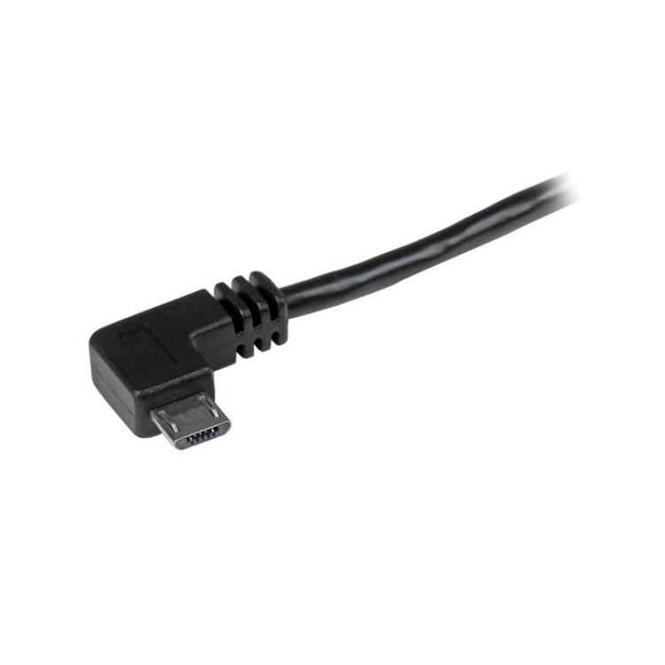 StarTech.com - Cable de 1m Micro USB con conector acodado a la derecha