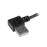 StarTech.com - Cable de 1m Micro USB con conector acodado a la derecha
