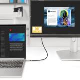 StarTech.com - Cable Adaptador de 1m USB-C a HDMI - 8K 60Hz - 4K 144Hz - HDR10 - Cable Conversor de Vídeo USB tipo C a HDMI 2.1