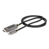 StarTech.com - Cable Adaptador de 1m USB-C a HDMI - 8K 60Hz - 4K 144Hz - HDR10 - Cable Conversor de Vídeo USB tipo C a HDMI 2.1