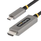 StarTech.com - Cable Adaptador de 1m USB-C a HDMI - 8K 60Hz - 4K 144Hz - HDR10 - Cable Conversor de Vídeo USB tipo C a HDMI 2.1
