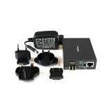 StarTech.com - Conversor Compacto de Medios Ethernet Gigabit a Fibra Multimodo LC - 550m