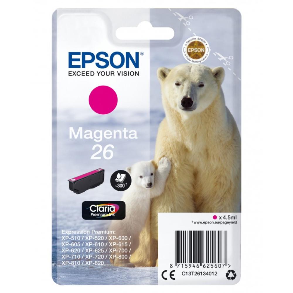 Epson - Polar bear Cartucho 26 magenta