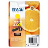 Epson - Oranges Singlepack Yellow 33XL Claria Premium Ink