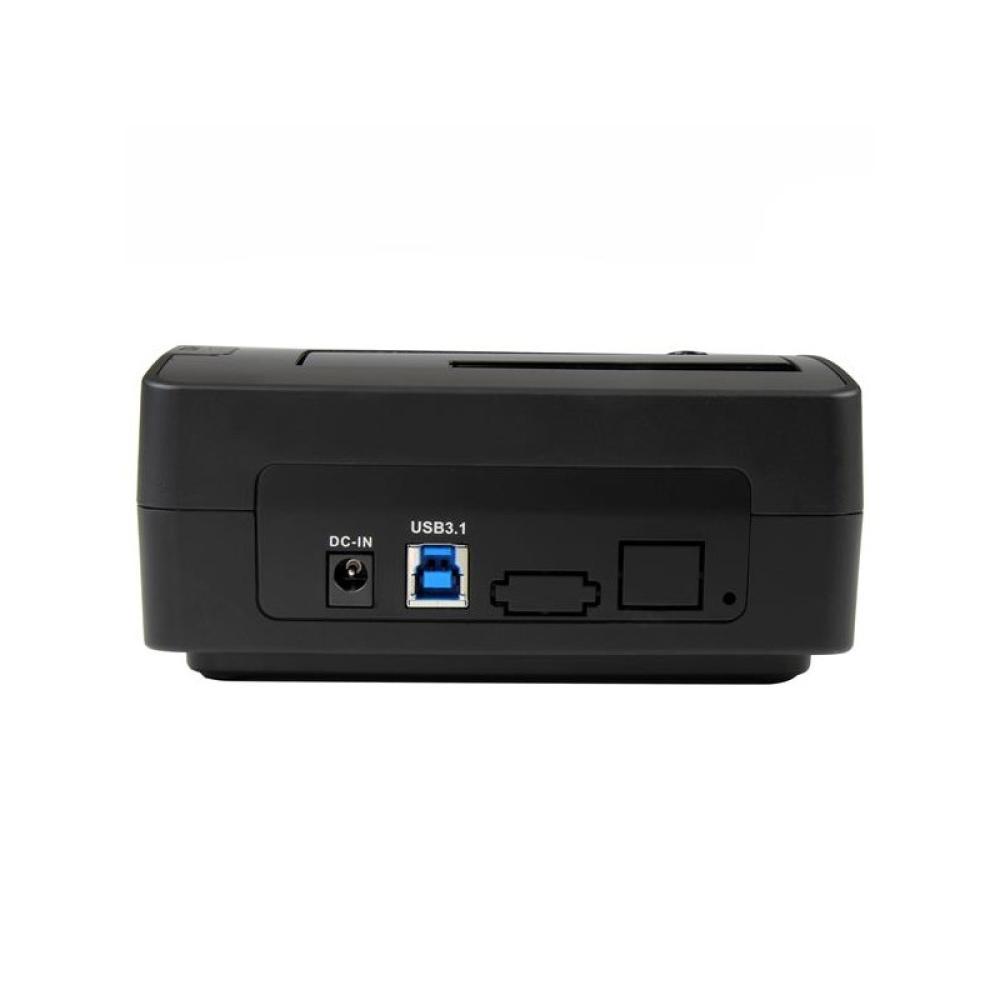 StarTech.com - Docking Station USB 3.1 (10Gbps) a SATA III de 1 Bahía para Discos Duros y SSD de 2,5/3,5" - Base con Bahía de Ca